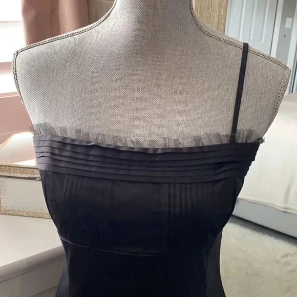 SMART SET Satin Organza Formal Dress Lined, Size 9 - Picture 3 of 7